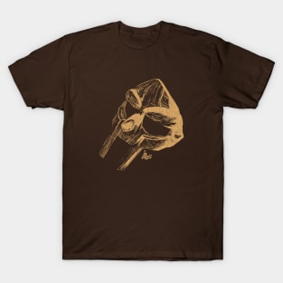 MF Doom Mask Brown T-Shirt